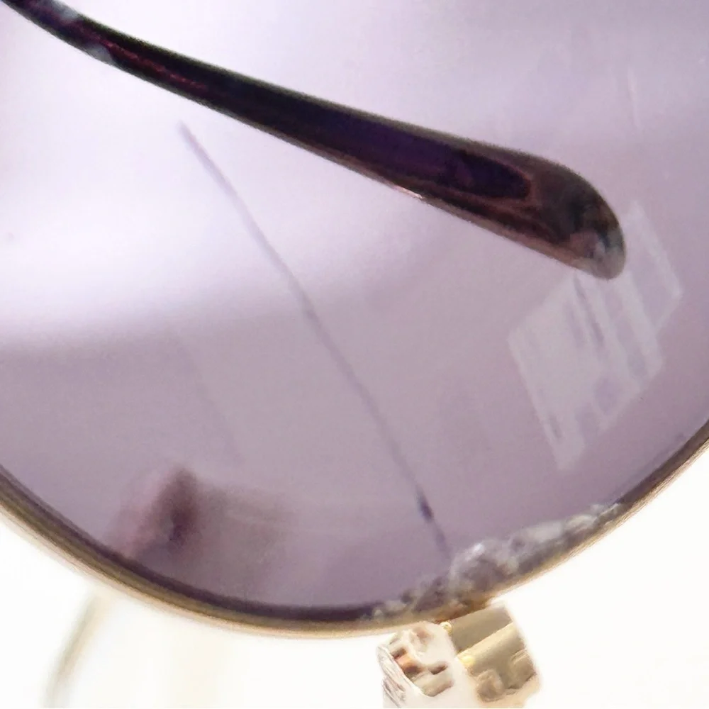 Tom Ford Round Sunglasses TF757 Cleo 28A Gold 59mm FT0757